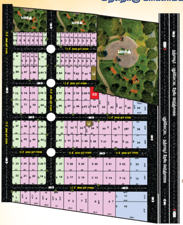 Malliga Pride Layout Map Plan - DTCP & RERA Approved Plots in Punal Kulam